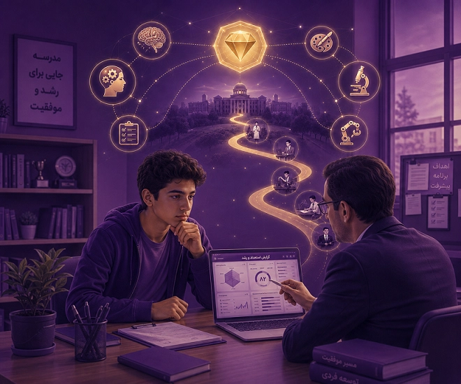 پلتفرم هوشمند هدایت تحصیلی؛ بسته الماسی